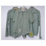 US Army Surplus Green Uniform Shirts with