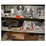 Chaffing Pans Bowls Dowels Plates Trays Teapot
