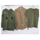 Patched USAF OG-107 Shirt & Army Apparel