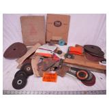Sand paper grinding discs body sander