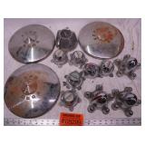 Ford Dog dish style hubcaps and center inserts
