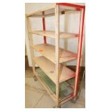 Material handling stock room cart