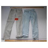Two Pairs Vintage Levi Jeans