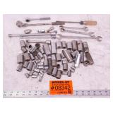 Husky USA Tools Asst sockets extensions ratchet