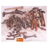 Antique Wrenches Hammers Sockets