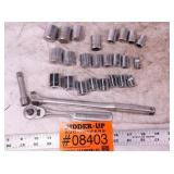 Craftsman USA 3/8ï¿½ Sockets and Ratchet