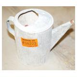 Galvanized watering sprinkling can