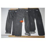 Three Pairs Vintage Levi Jeans
