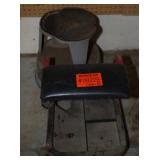 Mechanics step stool and library step stool