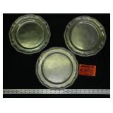 RWP  Wilton Pewter Plates