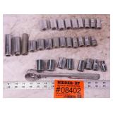 Craftsman USA 1/2ï¿½ Sockets and Ratchet