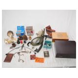 Hippo, Hammock compact, snorkel mask, cigar box