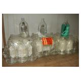 Antique Glass IV Bottles