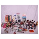 Craft Painting Supplies Glitter Brushes Lot