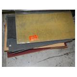 Plywood upholstered