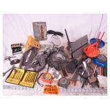 Asst Tools Drill Bits Saw Blades Parts Trays