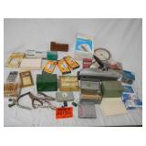 Office Supplies Punch Pens Labels paper clips