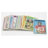 23 Vintage 1972 Topps Football Cards - Lanier,