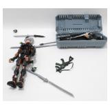 2 G.I. Joe Action Figures w/ Weapons