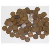 100 Lincoln Wheat Cents