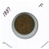 1887 Indian Head Cent