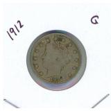 1912 Liberty "V" Nickel