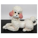 * Vintage Atlantic Mold Poodle, Etched C.J.