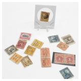 Group of Vintage Postage Stamps - 1 Cent to 15