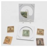 Group of Vintage New York Cancelled Stamps -