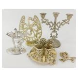 (5) Ornate Metal Dï¿½cor