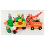 Assortment of Fisher-Price Little People Items