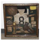 ** History of Soccer Wall Display Shadow Box -