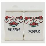 * Antique German Spice Canisters ï¿½Amerikaï¿½,