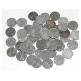 50 WWII Lincoln Steel Cents