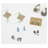 (6) Pairs of Earrings