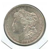 1921 Morgan Silver Dollar