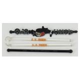Group of 4 Stir Sticks with Advertising