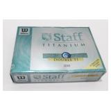 Wilson Staff Titanium Core Golf Balls in Box -