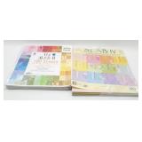 Scrapbooking Paper Set of 2 in Plastic