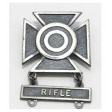 Sterling Silver WWII Army Maltese Cross