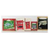 Five Hallmark Star Trek Christmas Ornaments in