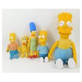 Vintage The Simpson Plush Lot