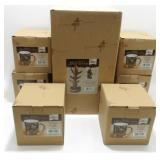 * Wild Wings Mug Stand with 6 Sculpted Mugs:
