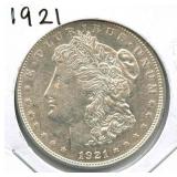 1921-D Morgan Silver Dollar
