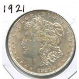 1921 Morgan Silver Dollar
