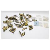 Huge Group of Military Patches & Pins