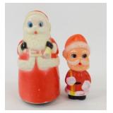 Vintage Fun World Rolling Friction Plastic Santa