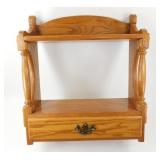 ** Wall Shelf with Drawer