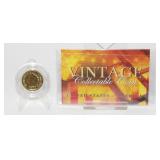 1904 24kt Gold-Plated Indian Head Penny