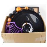 * Box of New Halloween Dï¿½cor/Party Favors
